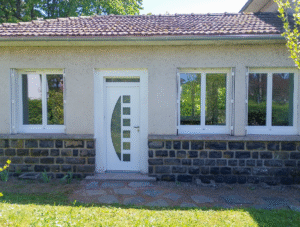 Porte pvc blanche Toulouse
